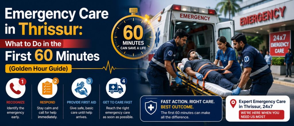 Learn what to do in the first 60 minutes of a medical emergency.