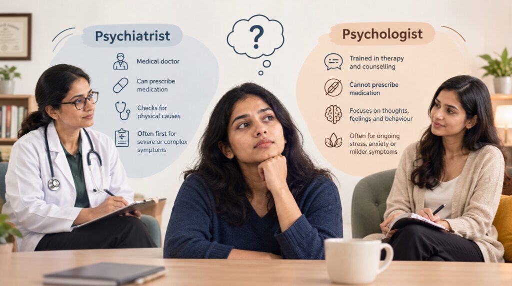 Psychiatrist vs Psychologist: Which Mental Health Specialist Should You See